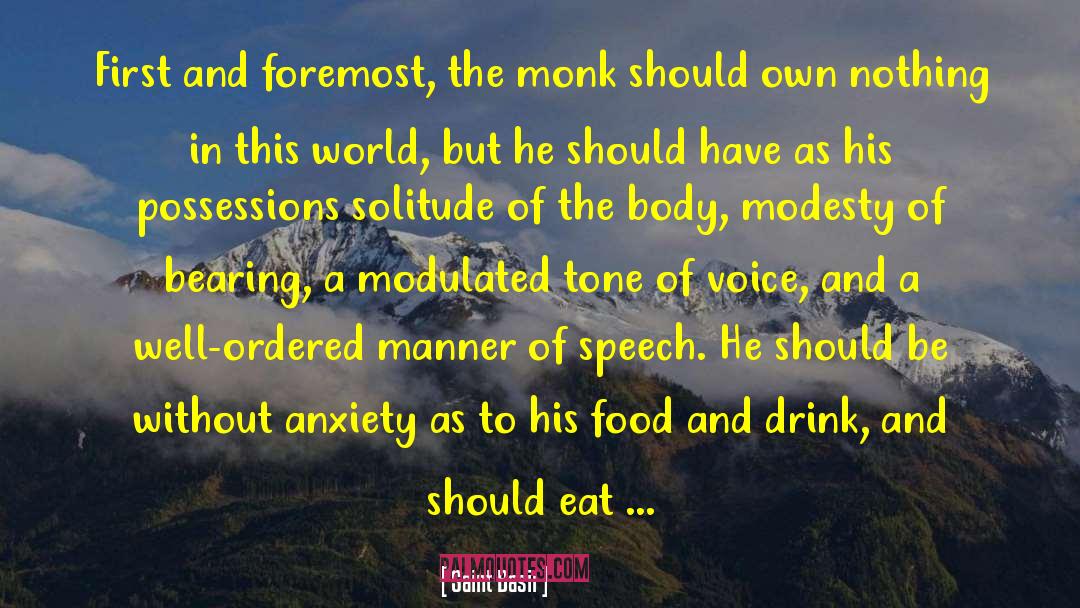 Food And Drink quotes by Saint Basil