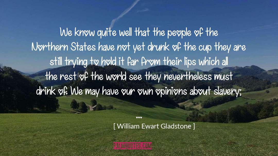 Food And Drink quotes by William Ewart Gladstone
