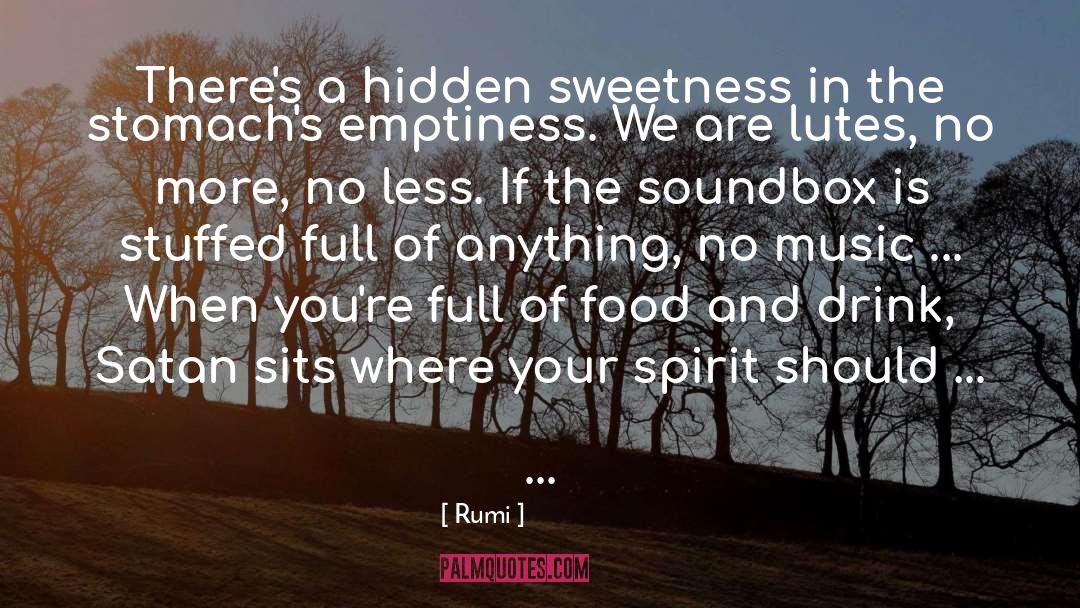 Food And Drink quotes by Rumi