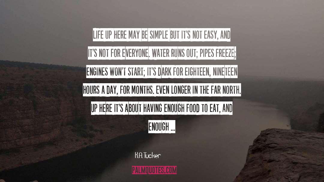 Food And Eating quotes by K.A. Tucker