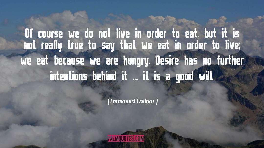 Food Anthropology quotes by Emmanuel Levinas