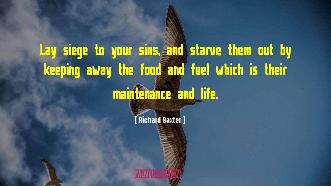 Food Appetizer quotes by Richard Baxter