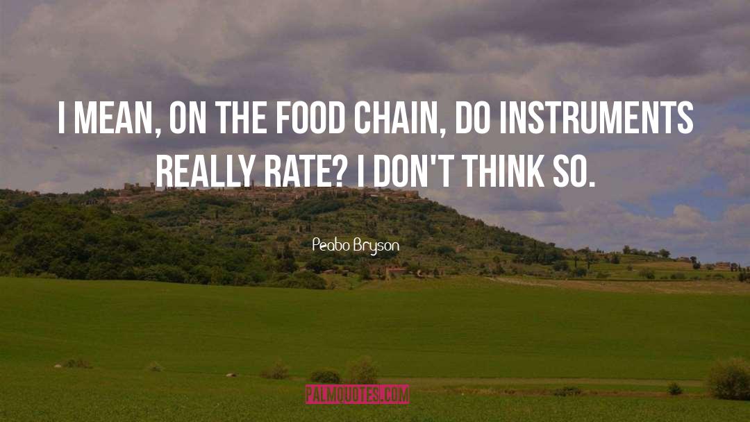 Food Chain quotes by Peabo Bryson