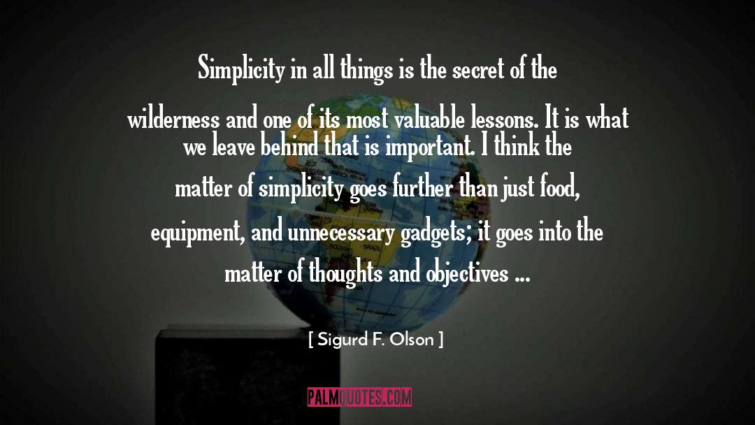 Food Choices quotes by Sigurd F. Olson