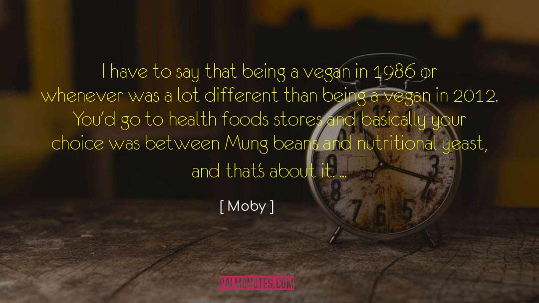 Food Colours quotes by Moby