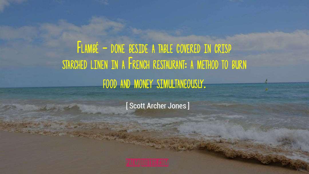 Food Colours quotes by Scott Archer Jones