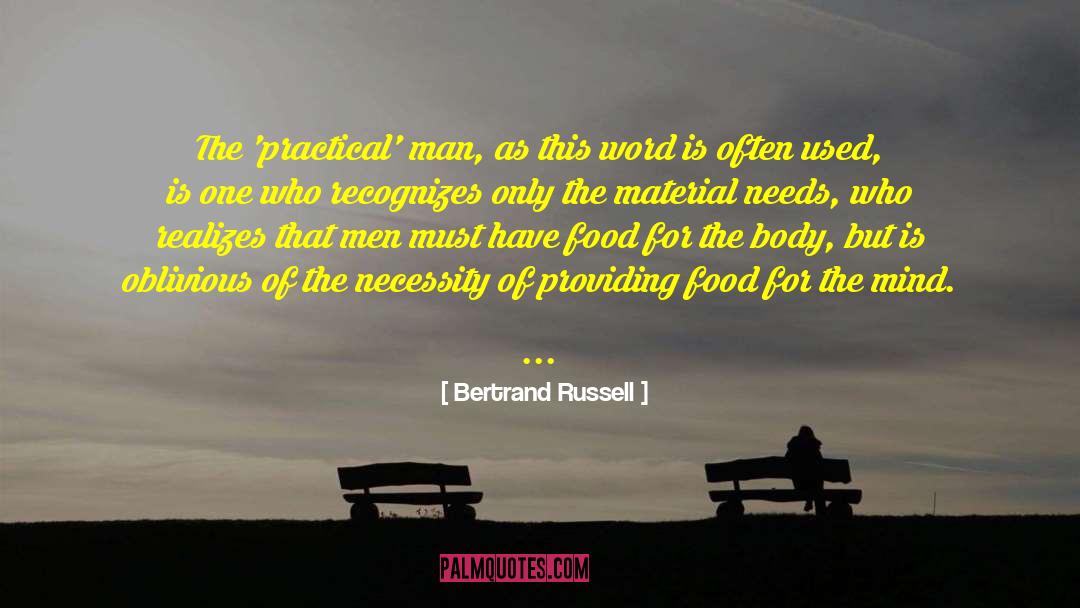 Food For The Mind quotes by Bertrand Russell