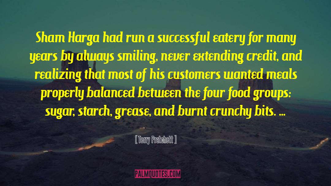 Food Groups quotes by Terry Pratchett