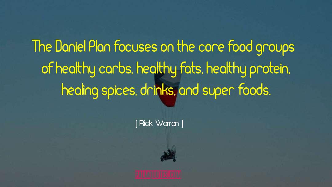 Food Groups quotes by Rick Warren