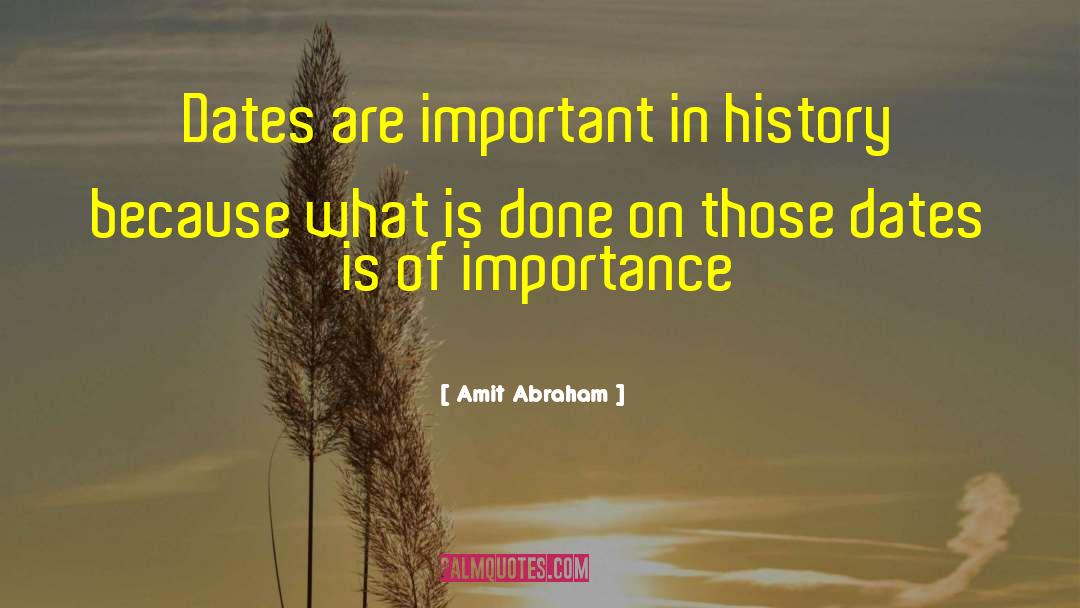 Food History quotes by Amit Abraham