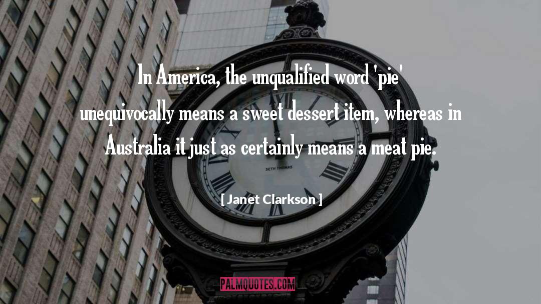 Food History quotes by Janet Clarkson