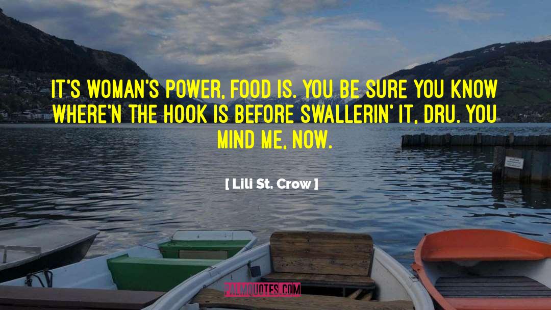 Food Humor quotes by Lili St. Crow