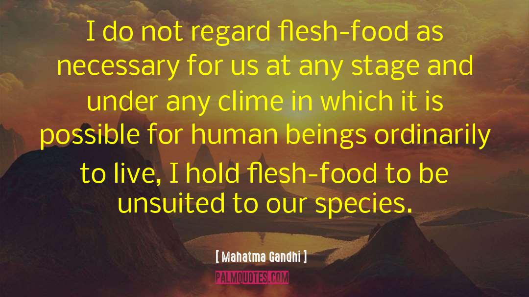 Food Industry quotes by Mahatma Gandhi
