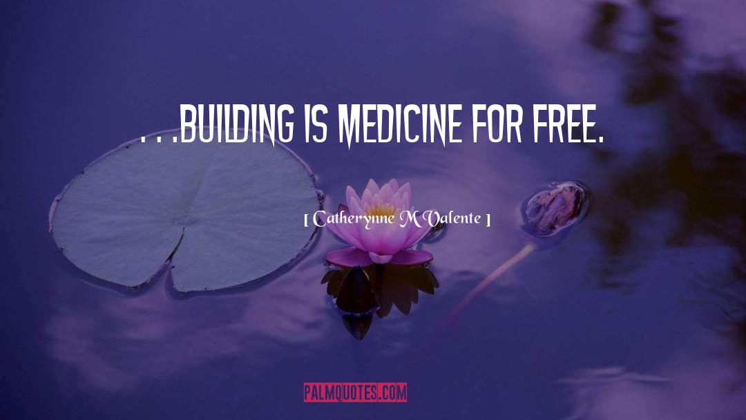 Food Is Medicine quotes by Catherynne M Valente