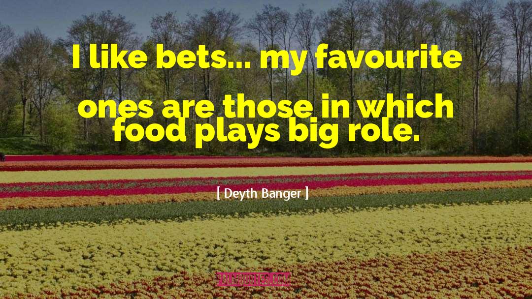 Food Joke quotes by Deyth Banger