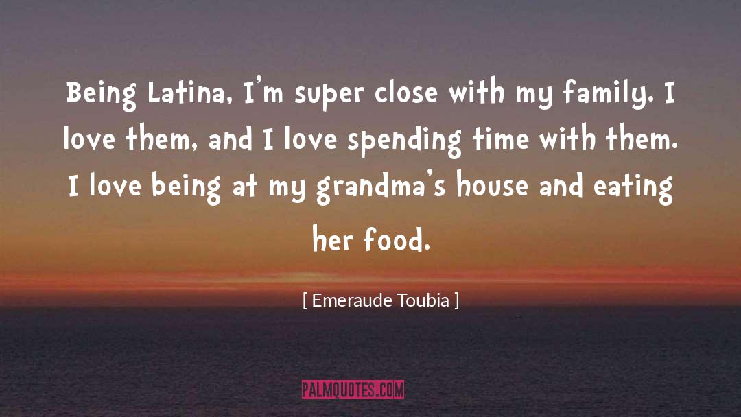 Food Love quotes by Emeraude Toubia