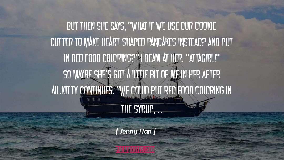 Food Of The Gods quotes by Jenny Han