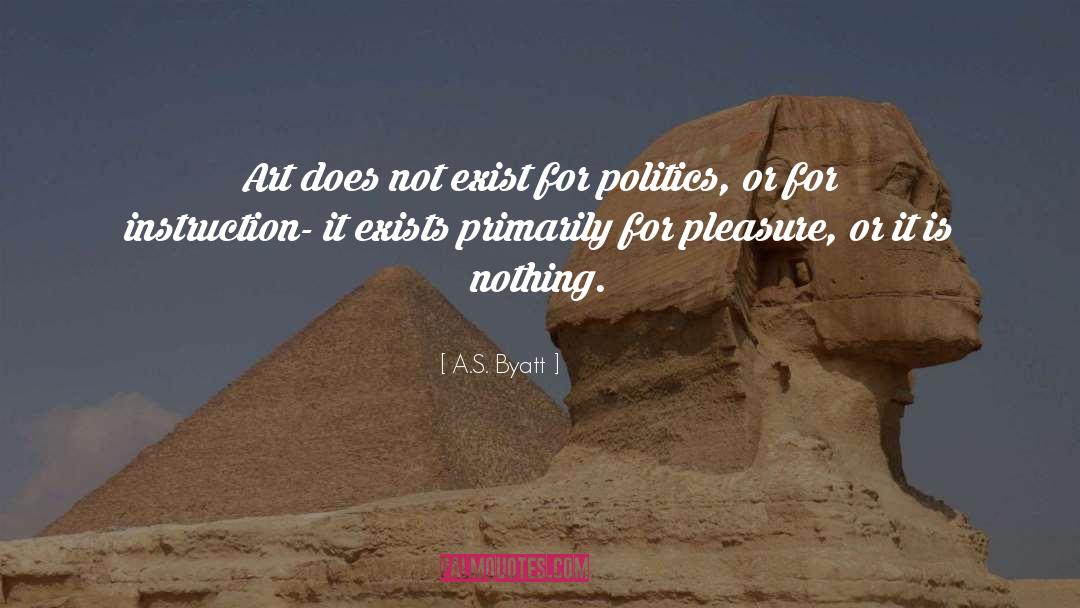 Food Politics quotes by A.S. Byatt