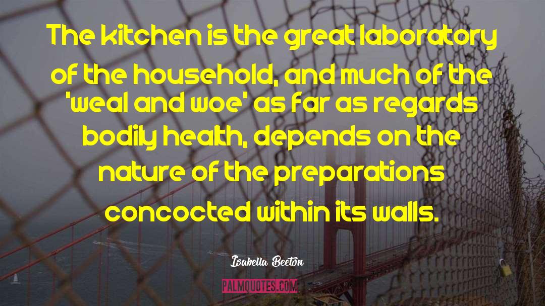 Food Preparation quotes by Isabella Beeton