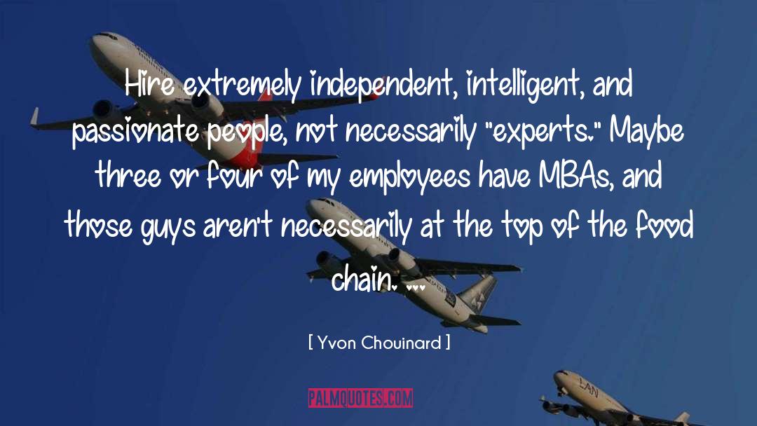 Food Preparation quotes by Yvon Chouinard