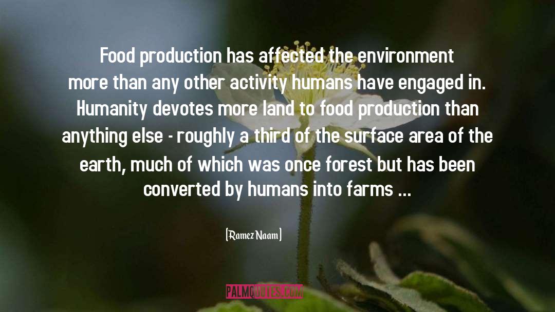 Food Production quotes by Ramez Naam