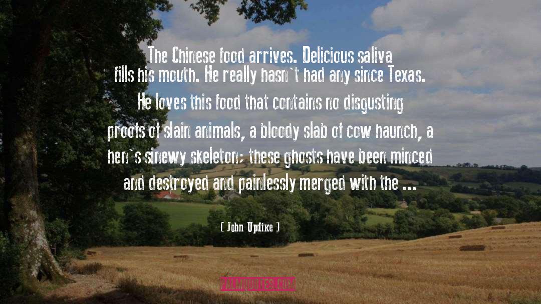 Food quotes by John Updike