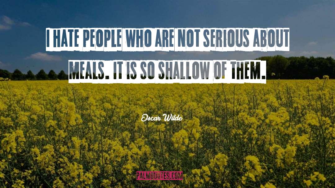 Food quotes by Oscar Wilde