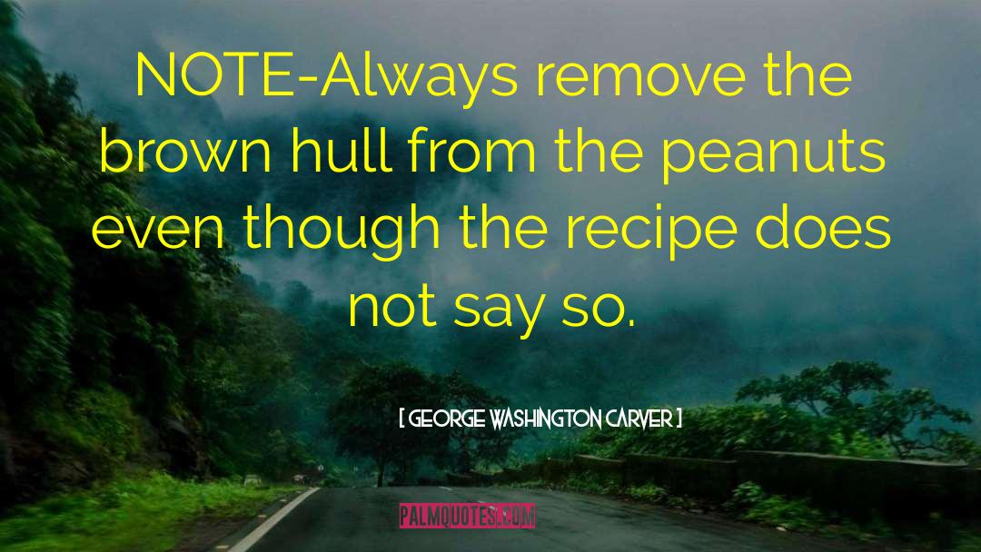 Food Restrictions quotes by George Washington Carver