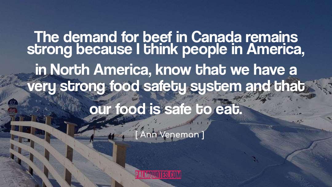 Food Safety quotes by Ann Veneman