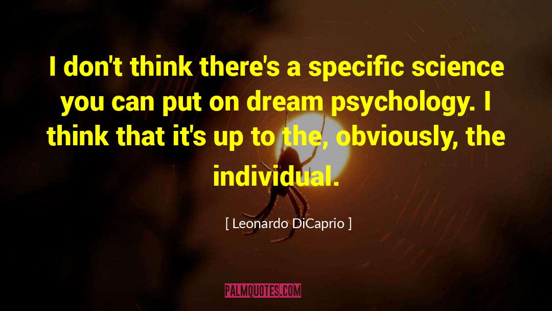 Food Science quotes by Leonardo DiCaprio