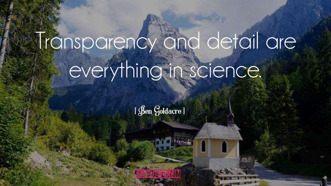Food Science quotes by Ben Goldacre