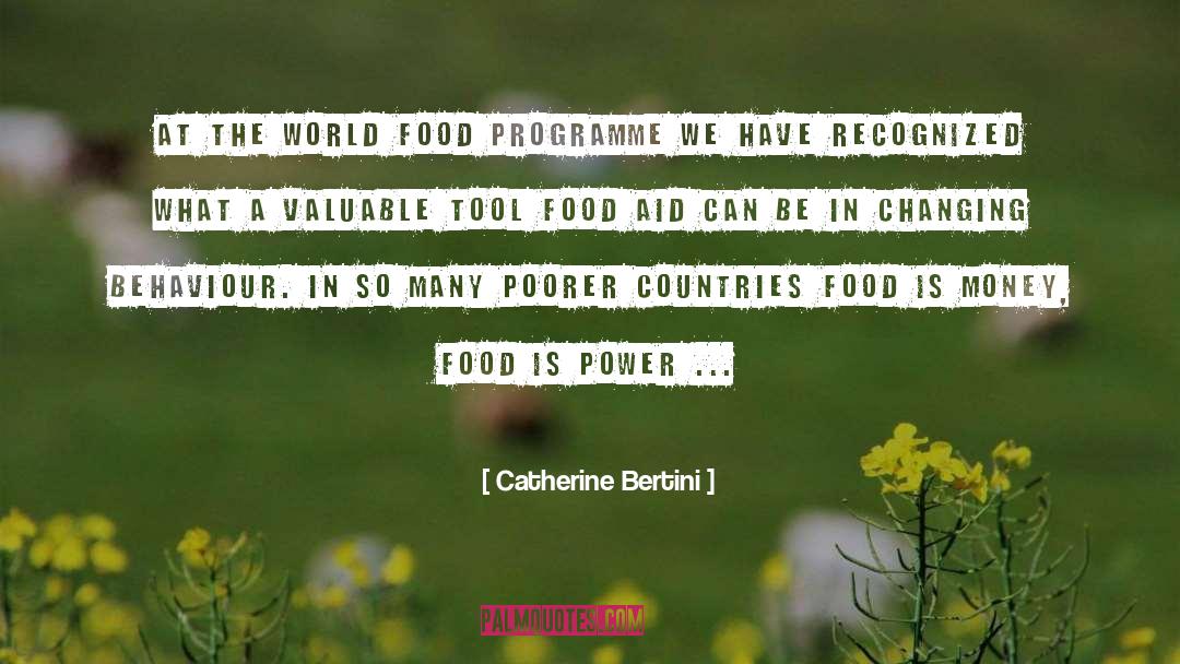 Food Serving Food Presentation quotes by Catherine Bertini