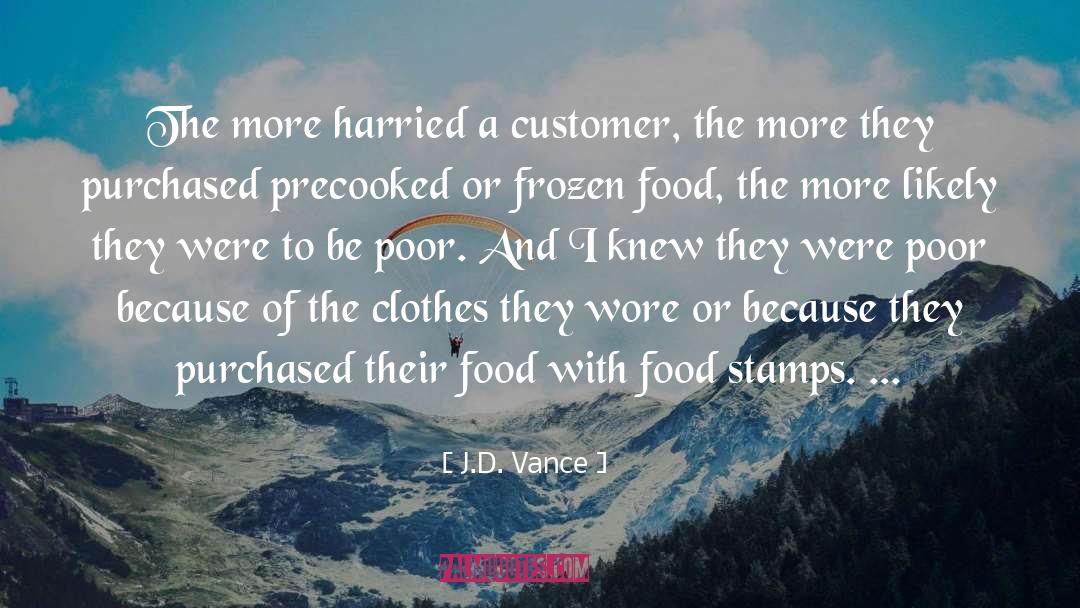 Food Simile quotes by J.D. Vance