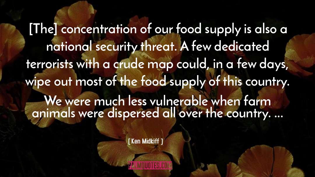 Food Supply quotes by Ken Midkiff