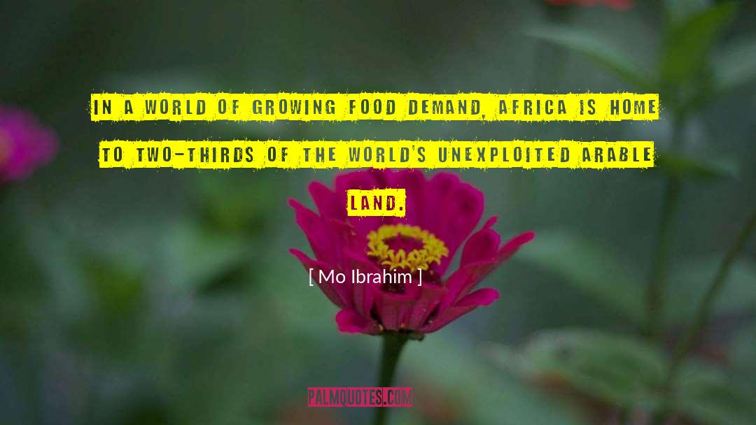 Food Trends quotes by Mo Ibrahim