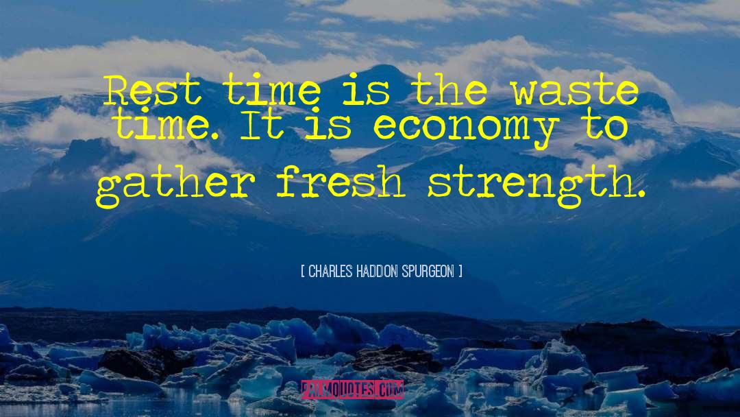 Food Waste quotes by Charles Haddon Spurgeon
