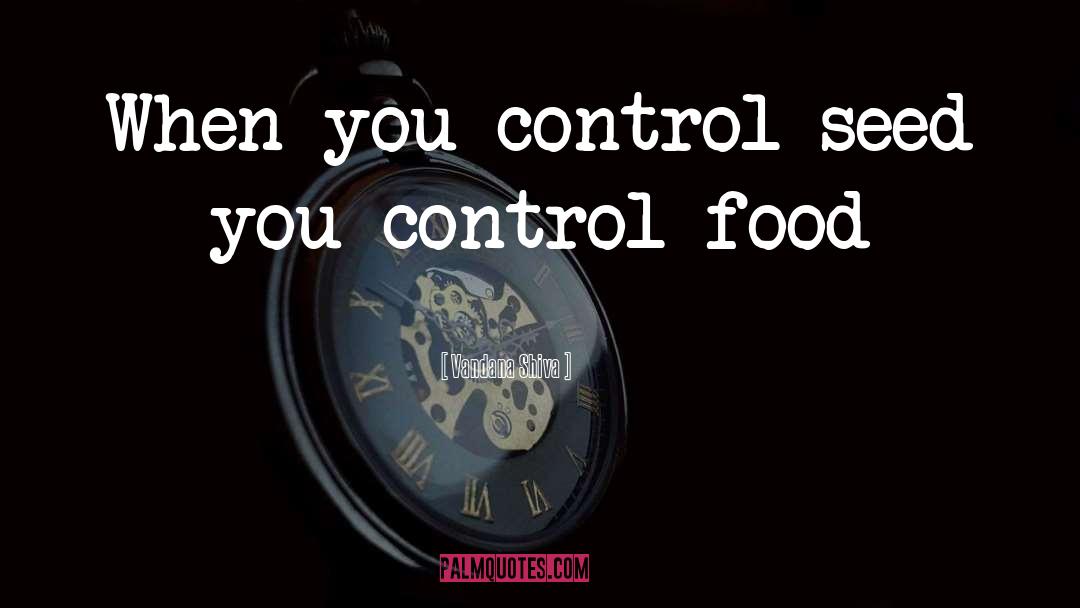 Food Waste quotes by Vandana Shiva