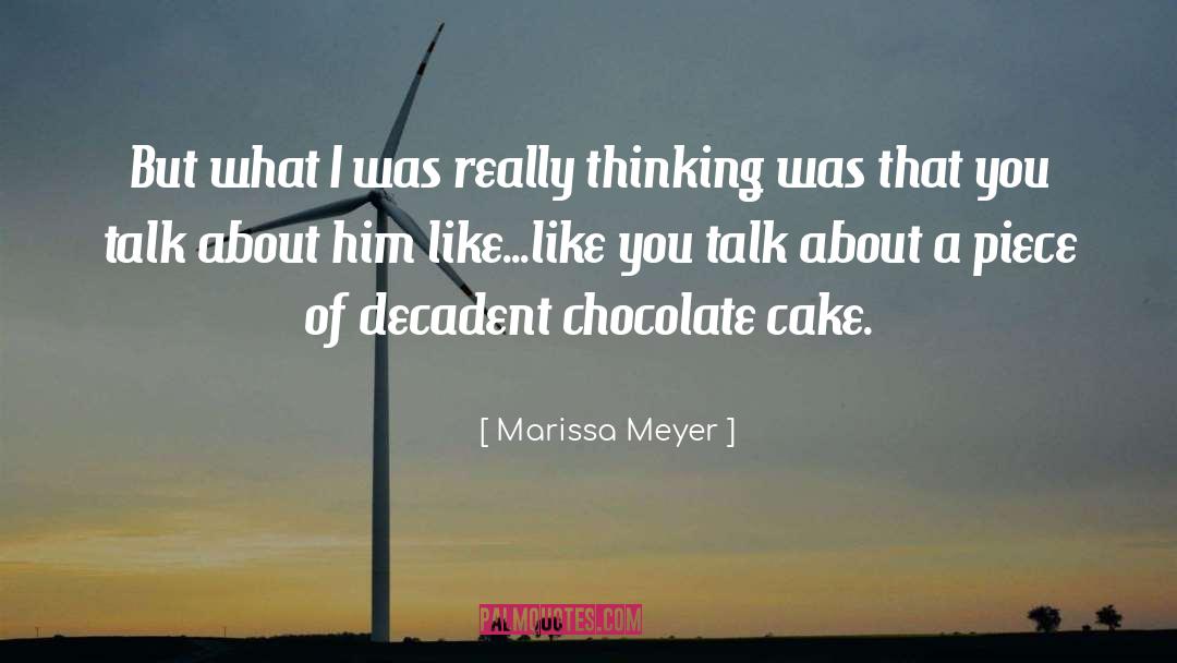 Foodie quotes by Marissa Meyer