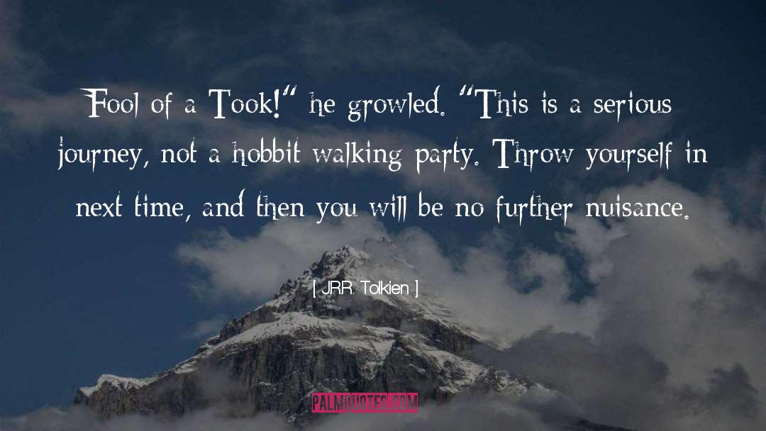 Fool Of A Took quotes by J.R.R. Tolkien