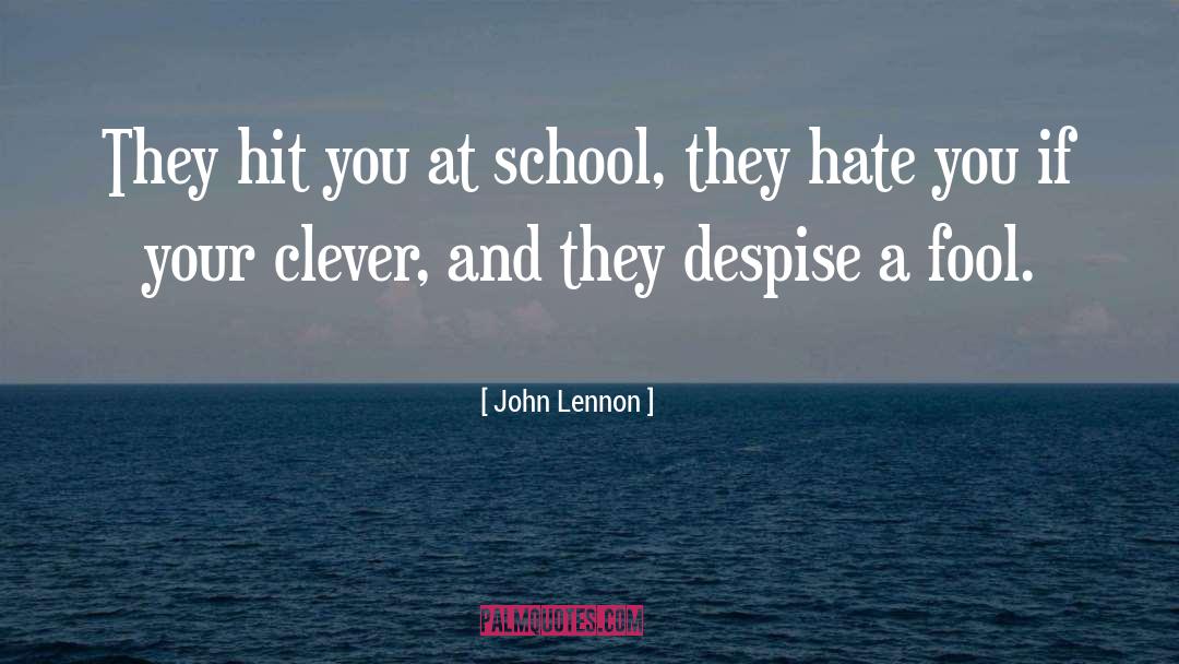 Fool quotes by John Lennon