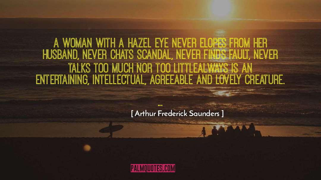 Foolish Husband quotes by Arthur Frederick Saunders