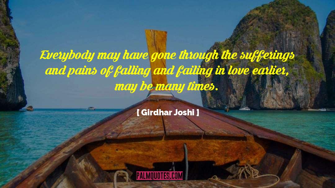 Fools Falling In Love quotes by Girdhar Joshi