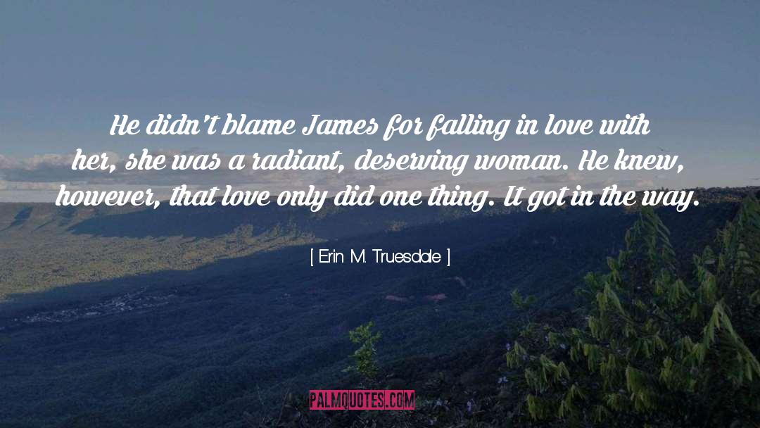 Fools Falling In Love quotes by Erin M. Truesdale