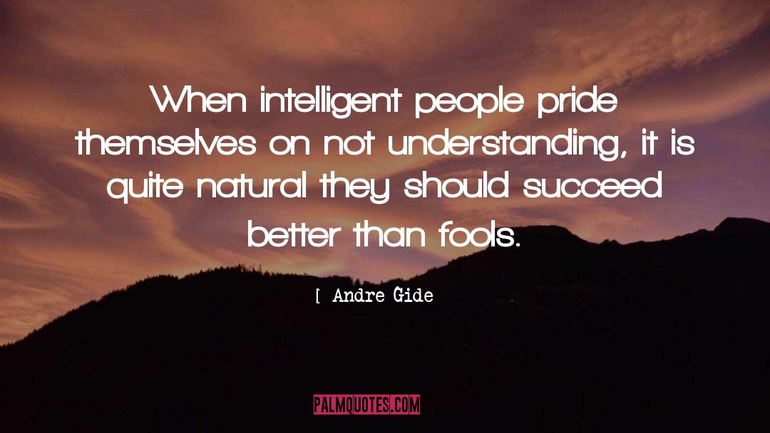 Fools quotes by Andre Gide