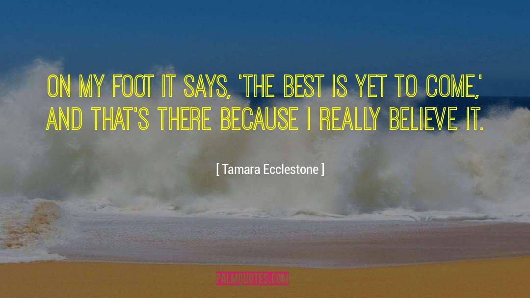 Foot Scrub quotes by Tamara Ecclestone