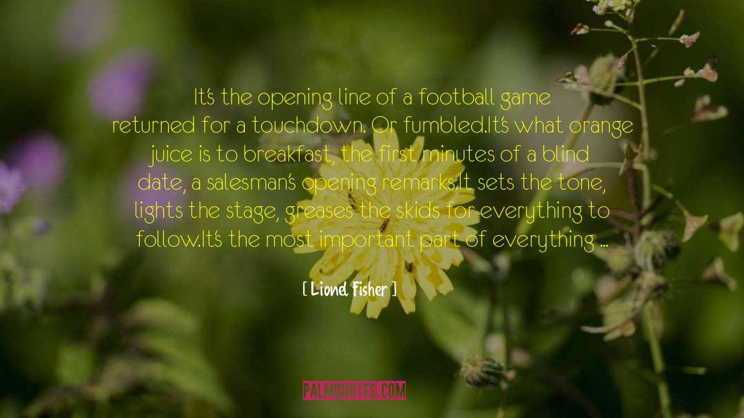 Football Fan quotes by Lionel Fisher