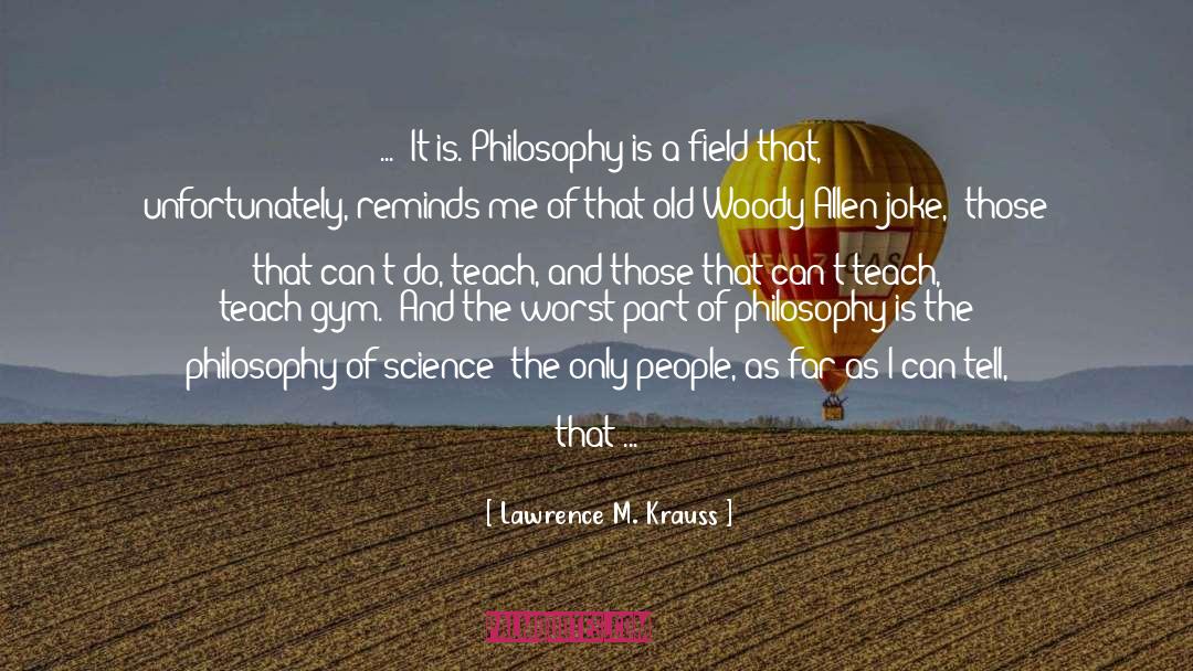 Football Field quotes by Lawrence M. Krauss