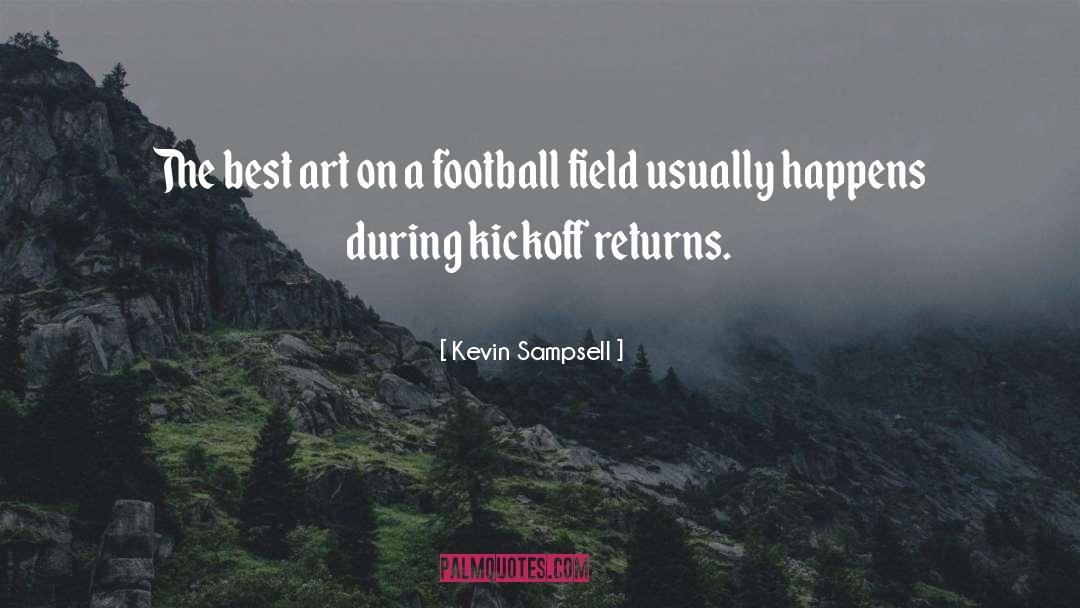 Football Field quotes by Kevin Sampsell