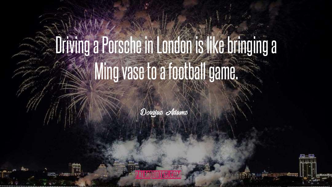 Football Game quotes by Douglas Adams