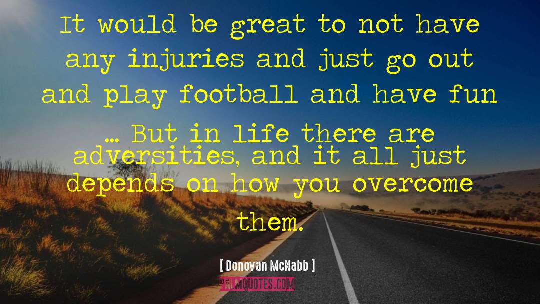 Football Leadership quotes by Donovan McNabb